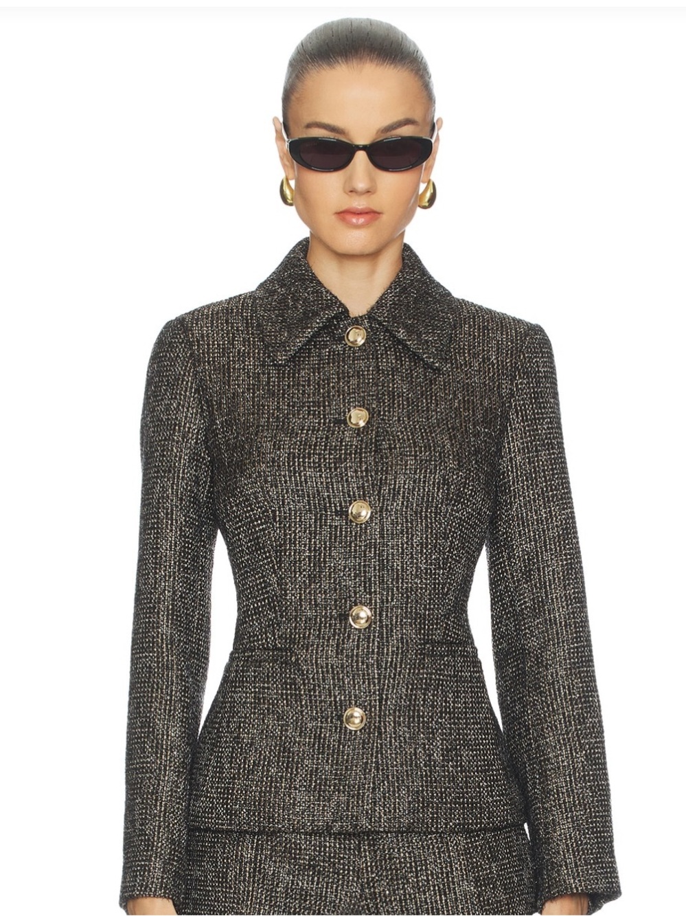 L’academie Rita Jacket in Black Multi
